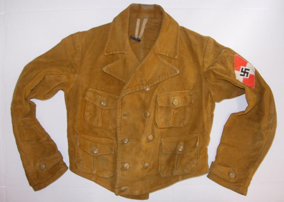 A photograph of a Hitler Youth uniform.